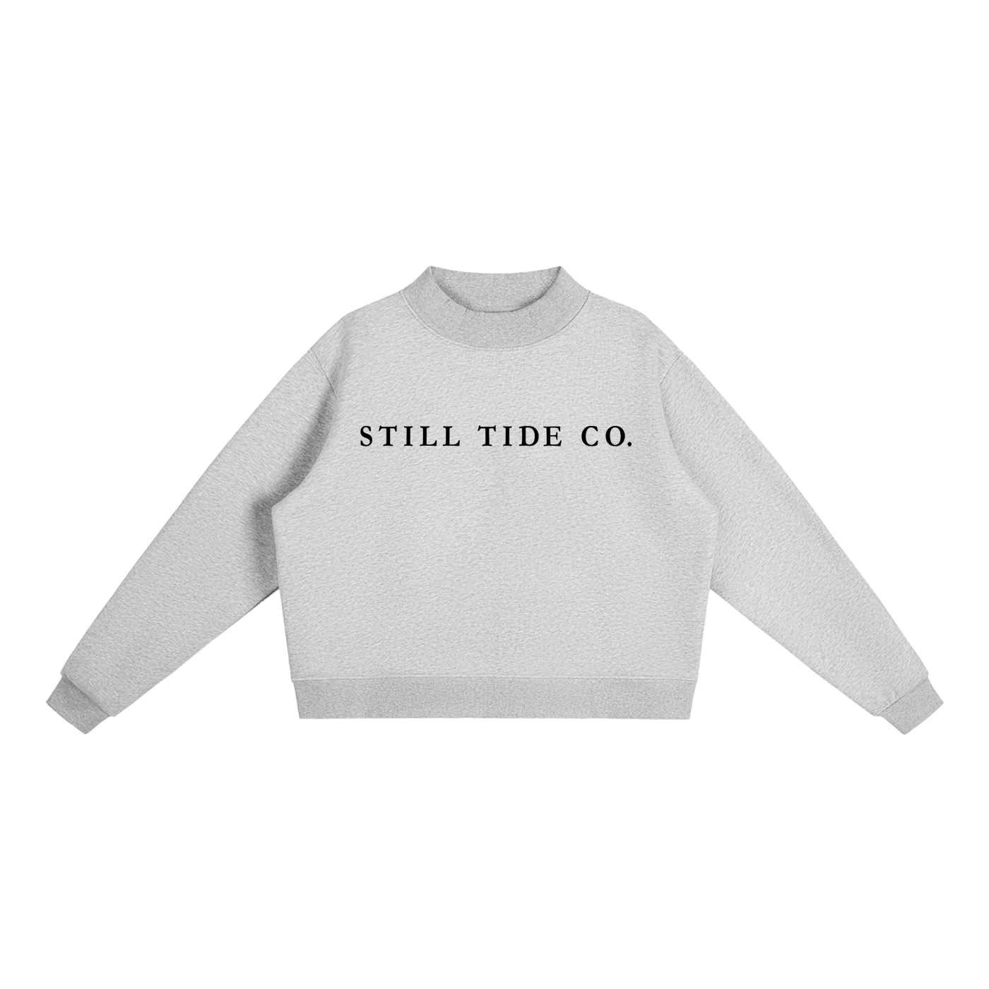 Essential Fleece Mock-Neck
