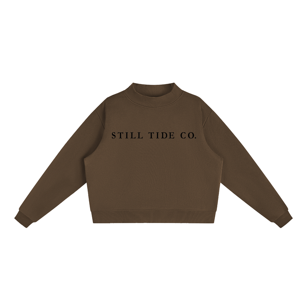Essential Fleece Mock-Neck