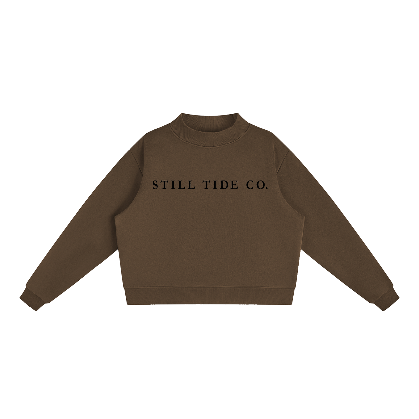 Essential Fleece Mock-Neck
