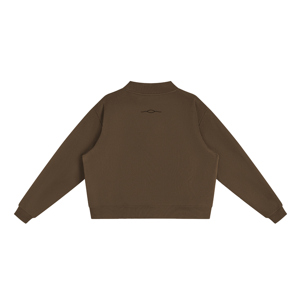 Essential Fleece Mock-Neck